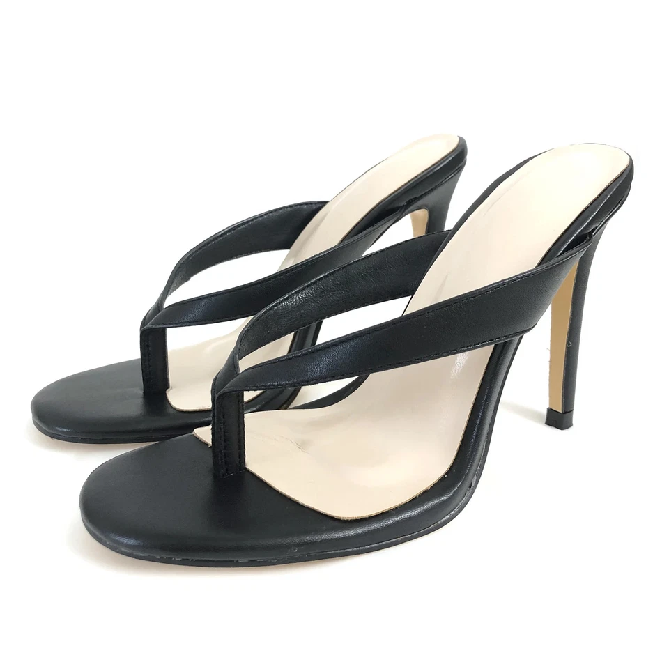 Mujeres Chanclas Sandalias Zapatillas Verano Tacones Altos Tacones de aguja Sexy Bombas Zapatos Foto 4 de 4