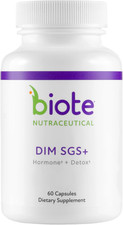 Nutraceuticals - DIM SGS  - Hormone  Detox 60 Capsules 