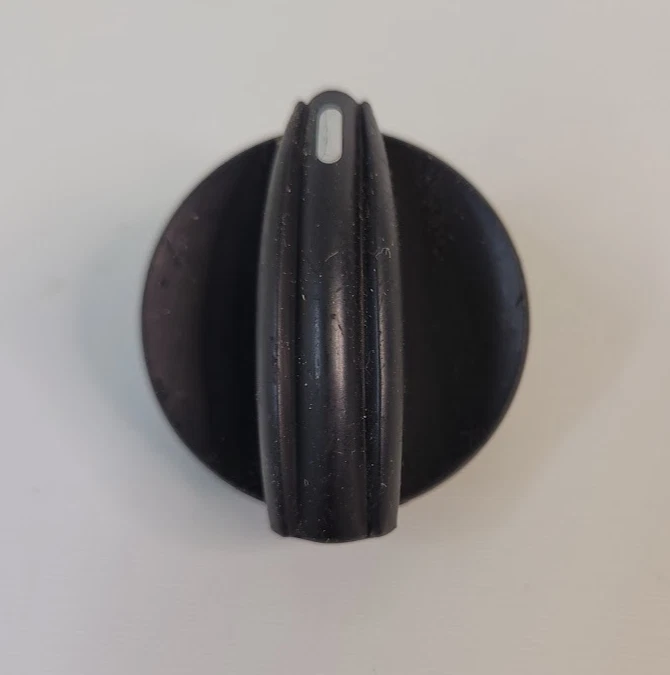 Kia Rio 2006-2011 perilla de calefacción de aire acondicionado negra única (1) OEM Foto 2 de 4