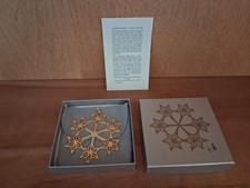 Metropolitan Museum Of Art Mma 1989 Gold Plated Star Ornament