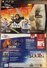 PS3 Star Wars And Disney Infinity Toy Box Starter Packs