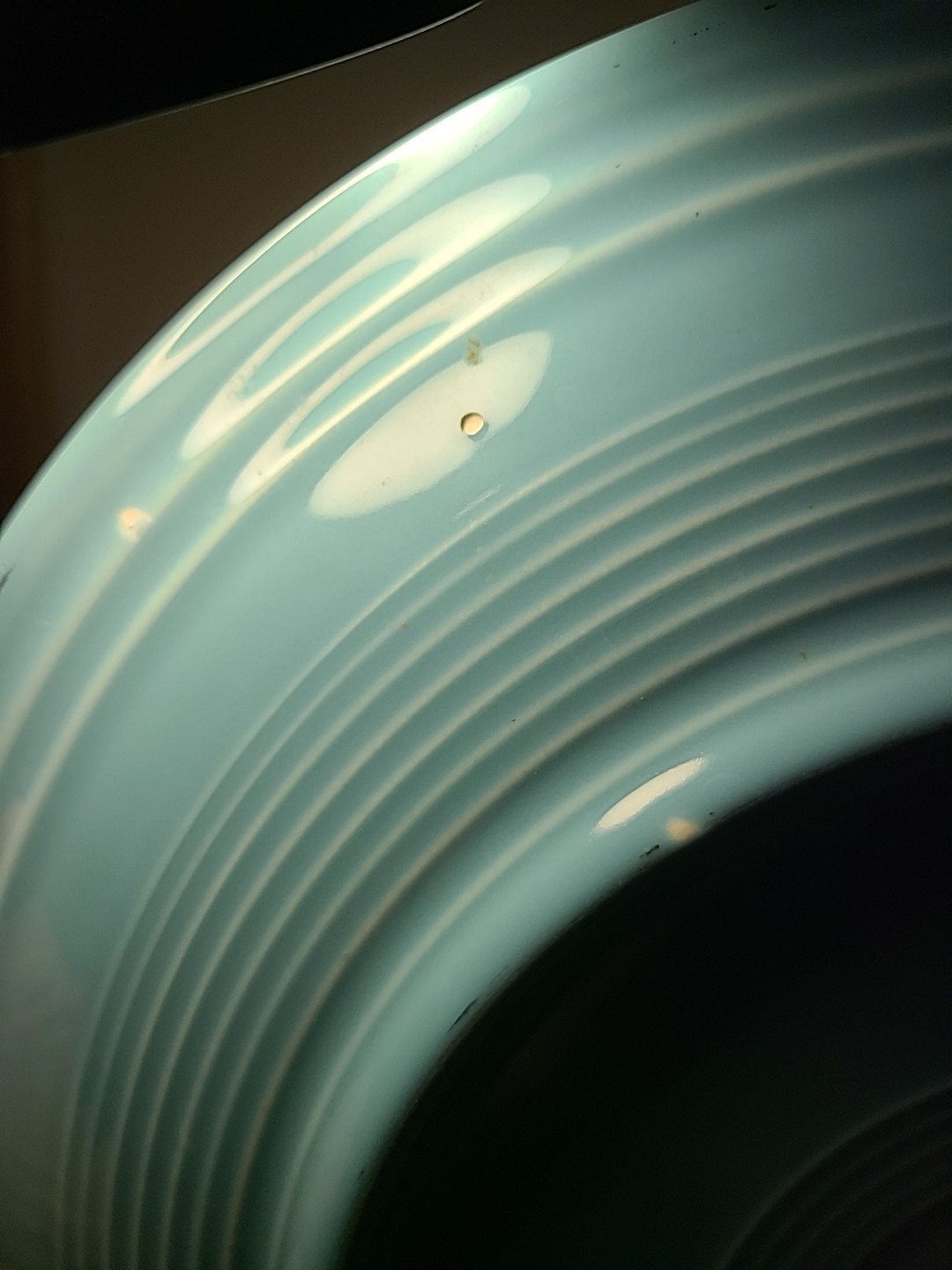 FIESTA HLO USA Genuine Light Blue 12" Chop Plate Excellent Condition