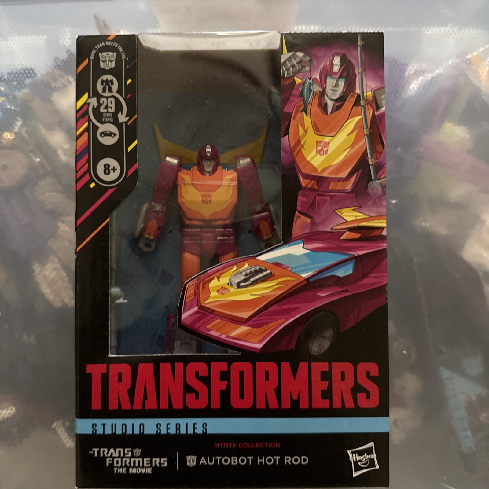 Transformers Studio Series Deluxe Class MTMTE Hot Rod