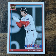 2026 Topps Series 1 - 1991 Topps Baseball Alex Bregman #T91-70