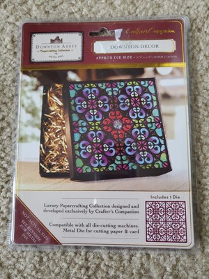 Crafter's Companion Downton Abbey Downton Decor Thin Metal Die New in Package