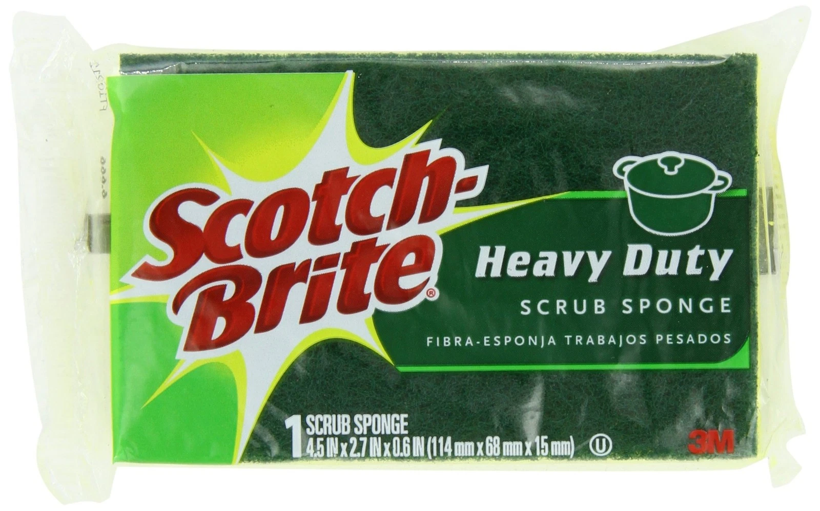 Scotch-Brite Heavy Duty Scrub Sponge - Thumbnail 4