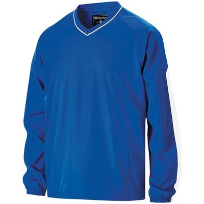 Holloway 229019 Men's V-Neck Long Sleeve Bionic Windshirt