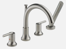 Delta Dryden T4751SS Roman Tub with Hand Show...