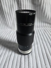 Petri Lens 135mm C.C Auto 1:3.5 F 135mm Camera Lens w/ Original Petri Case