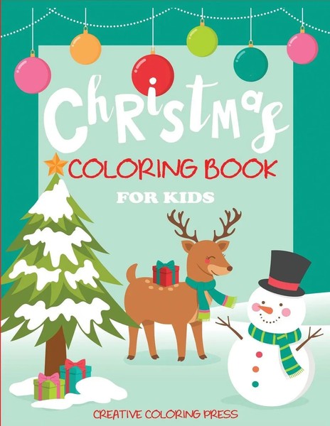Christmas Coloring Book For Kids Creative Coloring (U. A.) Taschenbuch Englisch-image