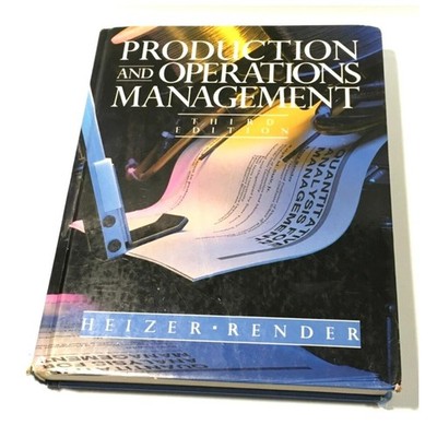 Production and Operations Management (3rd Edition) by Heizer & Render