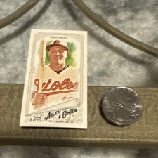 RARE 2018 Allen & Ginter * MANNY MACHADO *  ORIOLES A & G BACK MINI TOBACCO #164