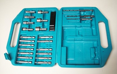 SET of TORX POWER DRIVE BIT, HEX BIT SOCKETS 6 POINT, TWIST DRILL IMPACT BIT+BOX