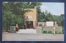 1960 Frankfort Kentucky Stagg Whiskey Distillery Warehouse Postcard