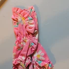 VTG Barbie RUFFLES 'N SWIRLS Pink Daisy Pattern Wrap Dress 1783 Variation HTF!