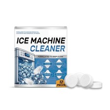 Ice Machine Cleaner Maker Descaler - 12 Clean Tablets .