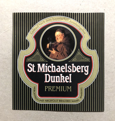 Beer label, brewery MAISEL dark pr. +2008, Bamberg/Upper Franconia/BY #1589#