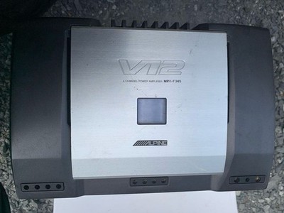 ALPINE V12 MRV-F545 Power Amplifier Car Audio From Japan Limited