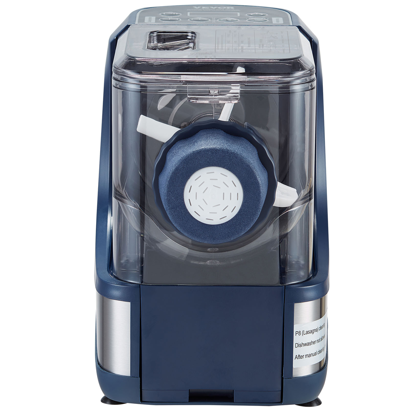 VEVOR Electric Pasta Maker Automatic Noodle Making Machine with 8 Pasta Shape