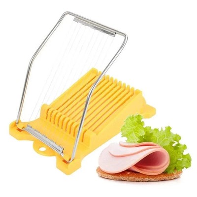 Luncheon Meat Egg Slicer Stainless Steel Multi-Function Food Cutter Banana*