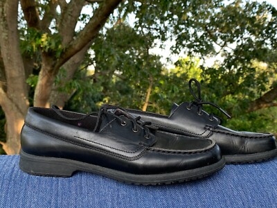 WORX by RED WING Slip Resistant Boat Work Loafers Oxfords