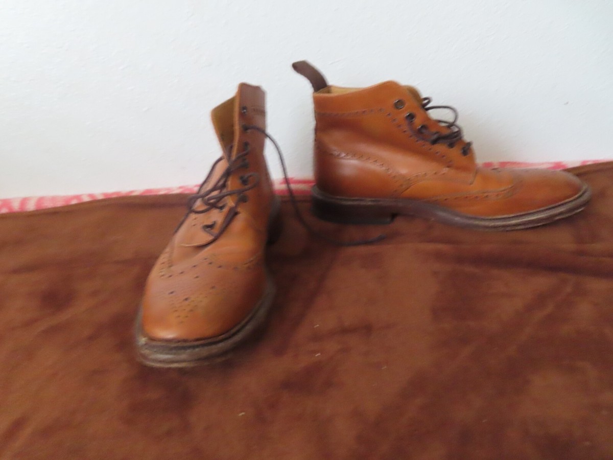 THE BRITISH ISLES COLLECTION LOAKE Leather vintage Wing Tip Shoes Mens size 8 VINTAGE BRITISH WALKERS MENS 9.5 LEATHER | Mercari main image 2