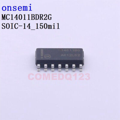 10PCSx MC14011BDR2G SOIC-14_150mil onsemi #WD2