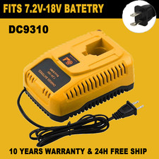 DC9310 Fast Battery Charger for Dewalt DC9096 7.2V-18V XRP Ni-Cd/ Ni-Mh DC9098