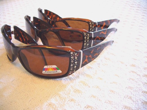 Gafas de sol polarizadas para mujer 2 y 3 pares especiales pedrería damas gafas de sol - Imagen 8 de 13