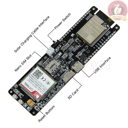 Lilygo TTGO T-SIM7000G ESP32 Wireless Modul Karte Entwicklungsplatine CH9102F QFN2 - Bild 3 von 21