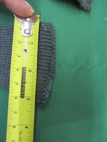 Giacca da volo G-1 A-2 set polsini e vita edizione maglia lana verde grigio edizione NOS - Foto 5 di 5