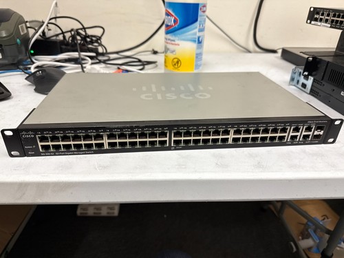 Cisco SG500-52P SG500-52 -K9 52-Port Gigabit Stackable Managed Switch