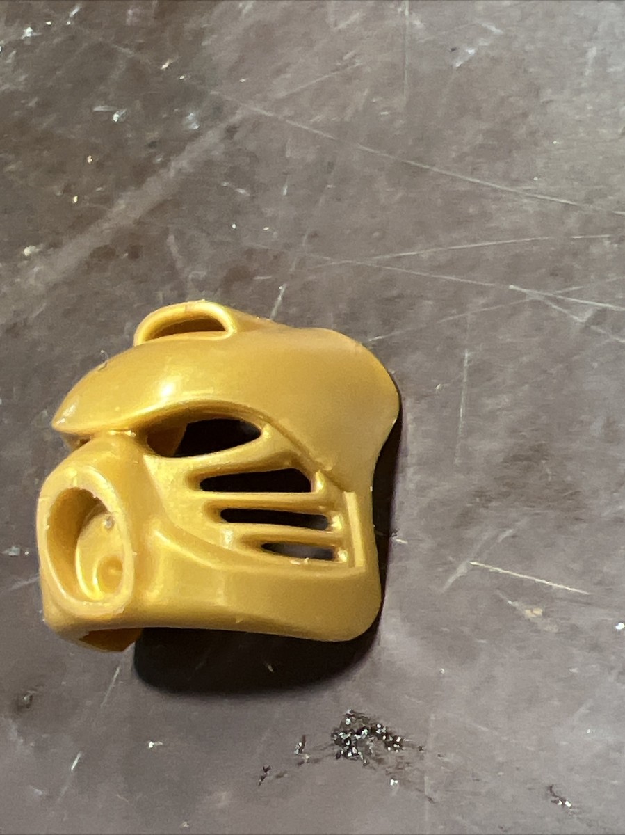 LEGO Bionicle Kanohi Hau - Mask of Shielding - Metallic pearl Gold