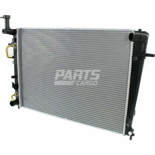 New Fits 2005-09 Hyundai Tucson Radiator With A/C Plastic & Aluminum 2.7 Ltr V6 - Picture 2 of 5