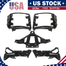 For 2016-2018 Chevrolet Silverado 1500 Front Bumper Support & Mount Bracket Set