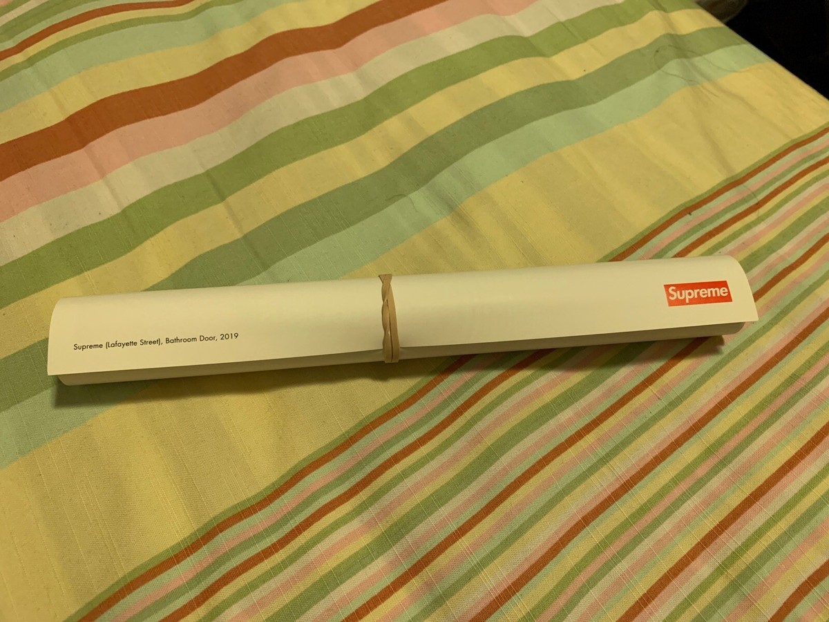 Supreme Door Store Poster IN STORE ONLY COLLECTABLE | eBay