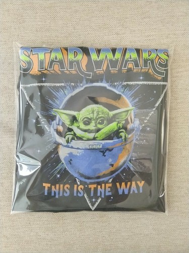 Star Wars Mandalorian This Is The Way Boys Long Sleeve T-Shirt (Lg. 14/16) NEW - Picture 2 of 5