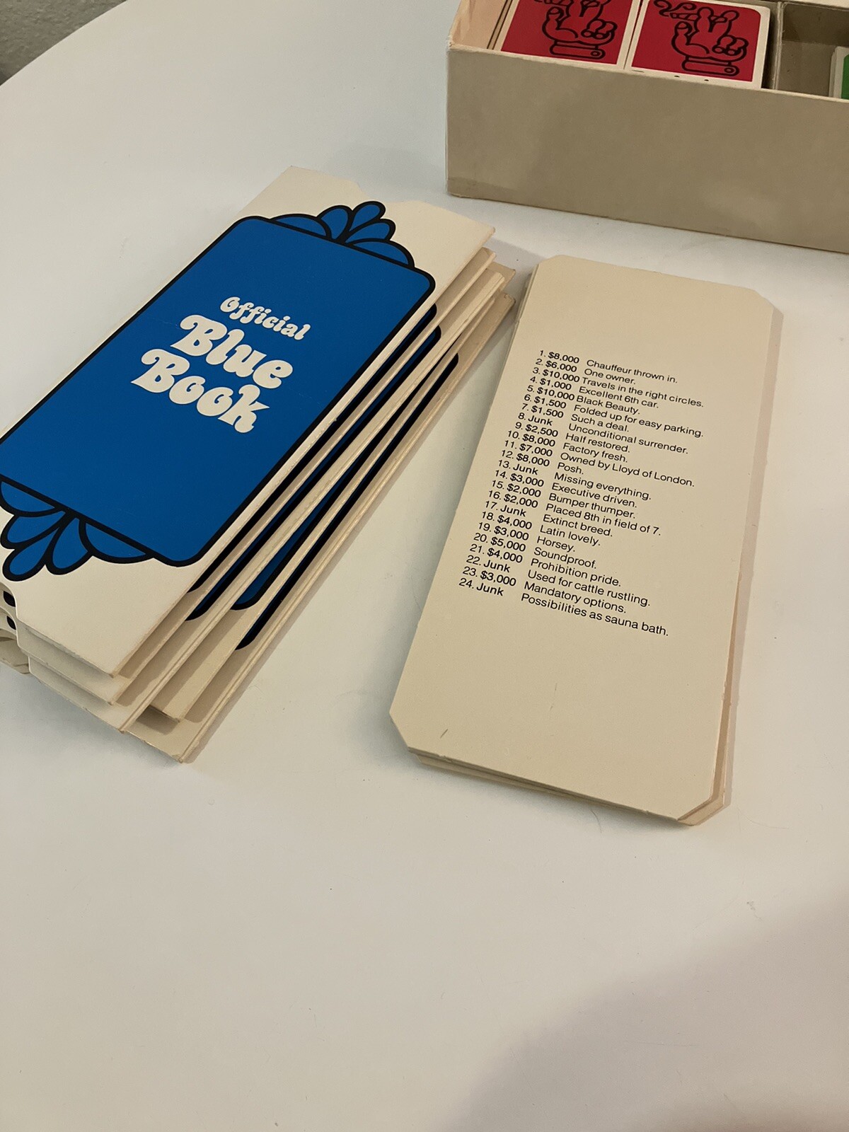 Vtg 1972 Dealers Choice Parker Brothers Used Car Board Game COMPLETE eBay