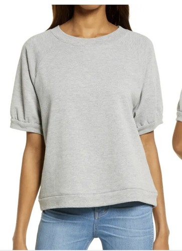 SHORT SLEEVE SWEATSHIRT MD063 | eBay