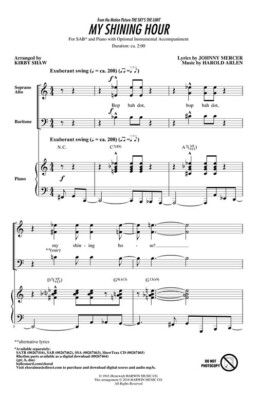 My Shining Hour from The Sky's the Limit Jazz Chorals SAB