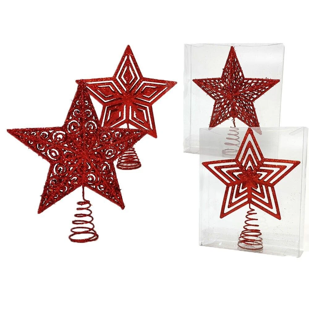 Set 20 Decorazioni Natalizie Rosse – Palline, Caramelle, Zucche Per Albero Di Natale – Plastica Resistente, Festose E Uniche - 2