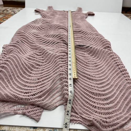 Mossman The Sister Act Dress Midi Pink Size AU 8 Cotton Mesh M90108 - Picture 17 of 20