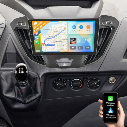 4+64GB Für Ford Transit Custom 2013-2018 Android 13 Autoradio GPS Navi WIFI RDS - Bild 4 von 21