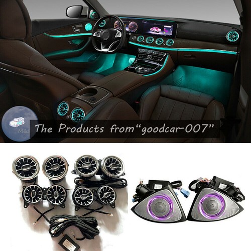 For Benz S-Class W222 Ambient Light 3D Tweeter Speaker Dashboard AC Air Vent - Bild 1 von 11