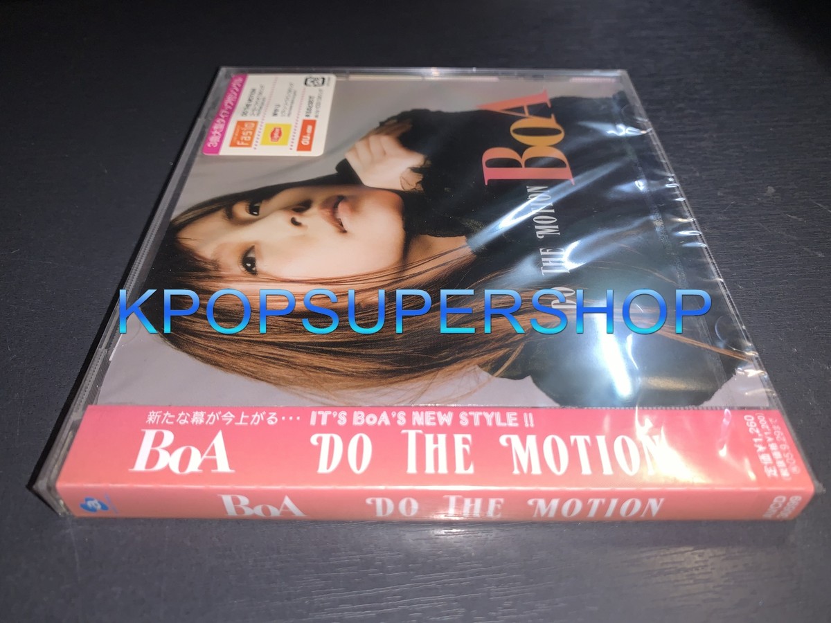 Boa 15th Single Album Do the Motion CD Booklet New Sealed Rare OOP