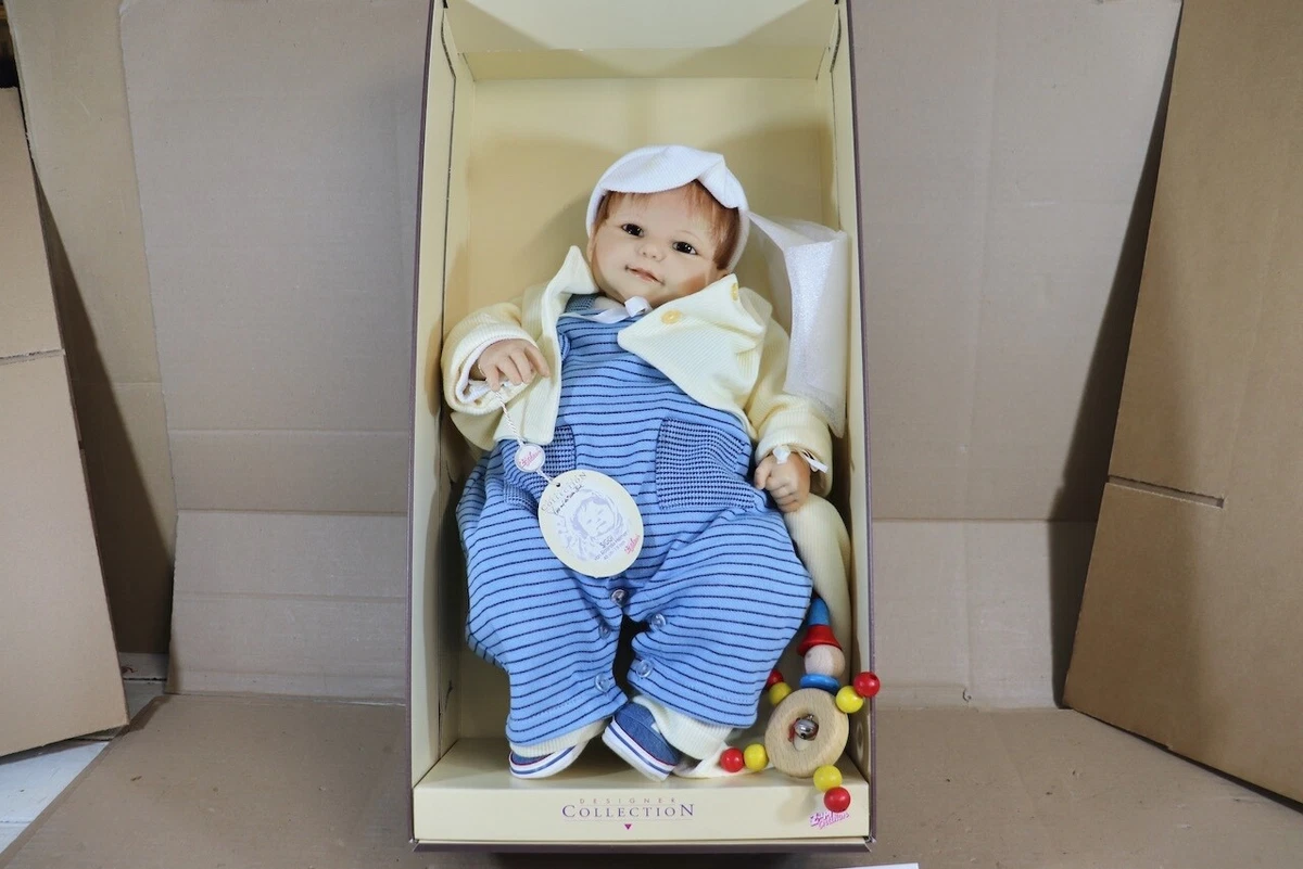 Zapf Creation Siggi Baby Boy Muñeca 48cm 2001 De Vinilo En Caja