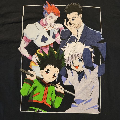 Hunter X Hunter Anime Shirt Men M HxH Graphic T Shirt Skater Goth Grunge Y2K - Bild 2 von 5