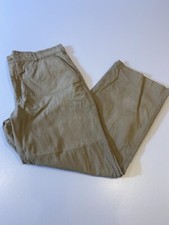 vintage 90  s yves saint laurent mens chino pants 34x27 tan jeanswear