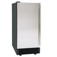 Central Exclusive 69K-080 Undercounter Ice Machine with Swing Door, 50lb.