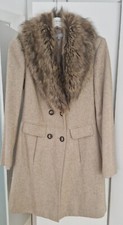 Redherring Beige Coat Size 8